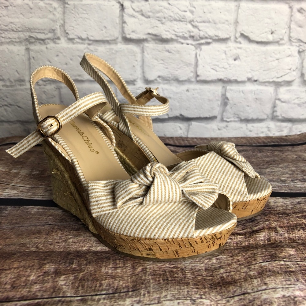 Chase & Chloe wedges